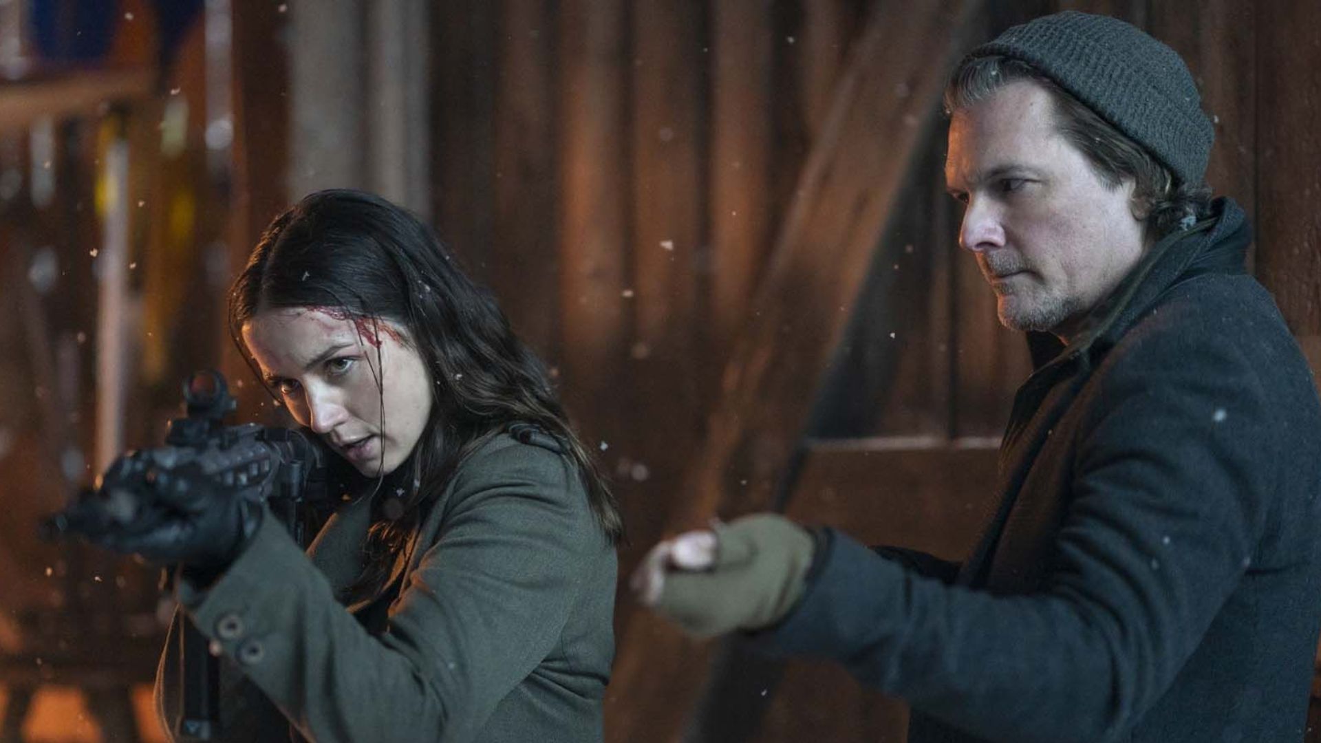 Len Wiseman et Ana De Armas sur le tournage de Ballerina