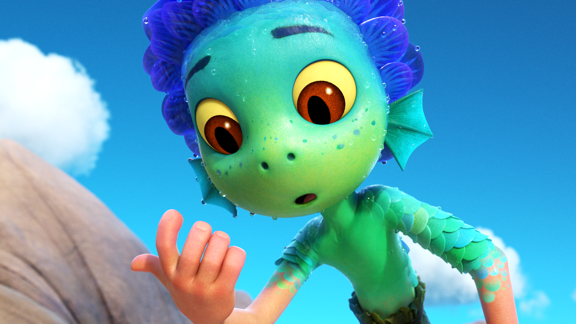 Luca se transforme en humain