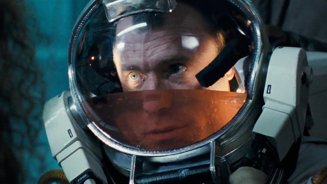 Bud inspirant du liquide respiratoire – Abyss, 1989, James Cameron, 20th Century Fox
