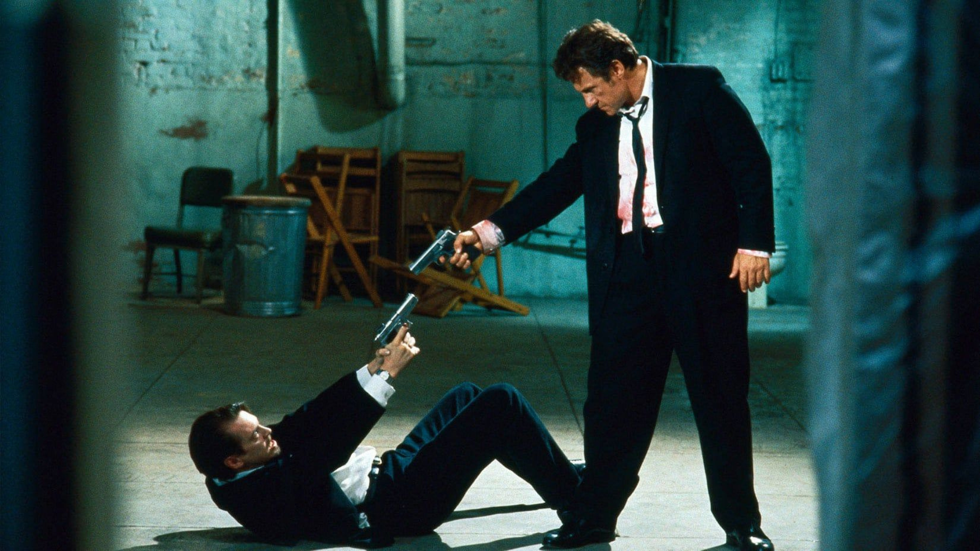 Steve Buscemi et Harvey Keiteldans Reservoir Dogs