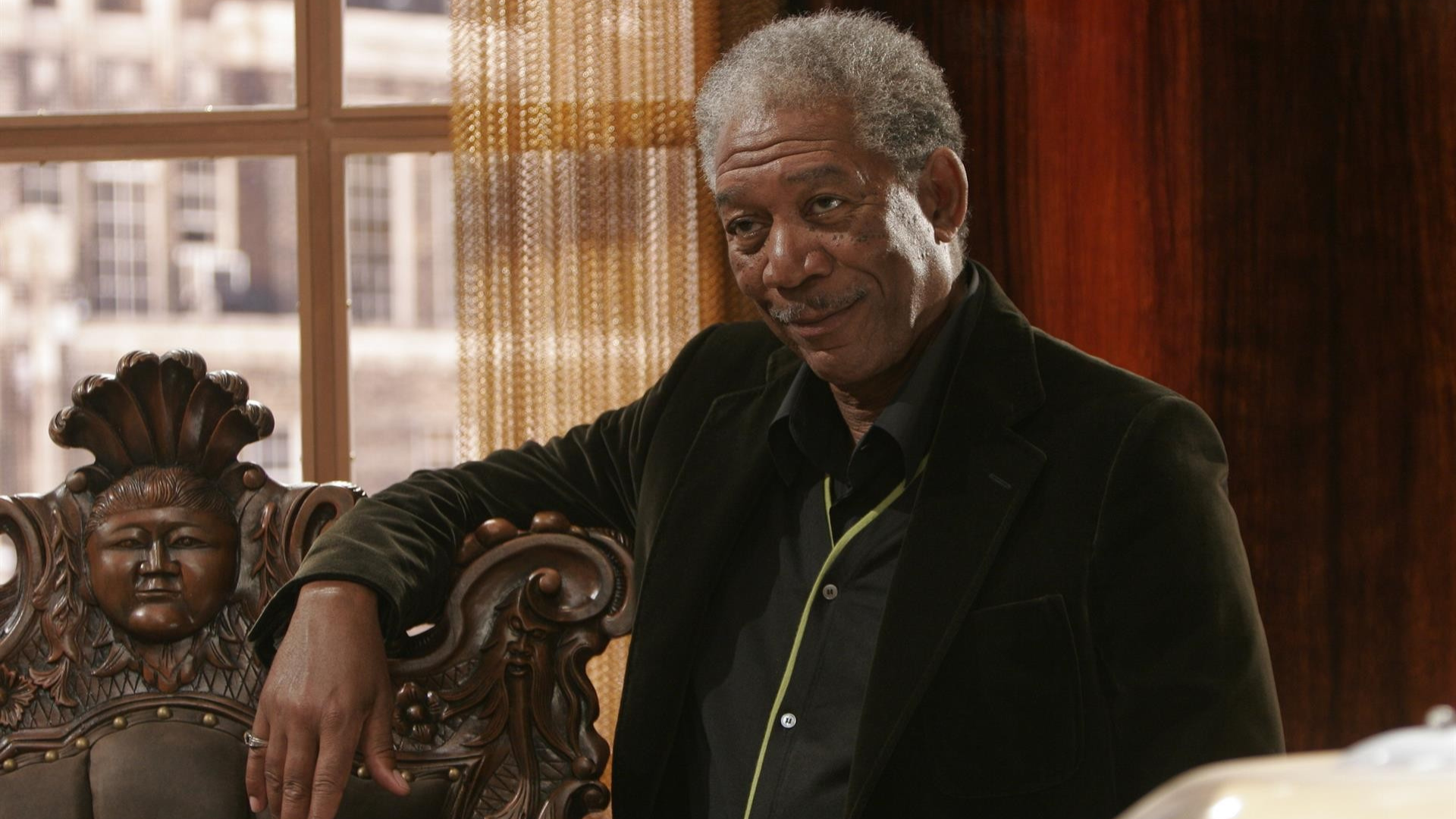 Morgan Freeman dans Slevin