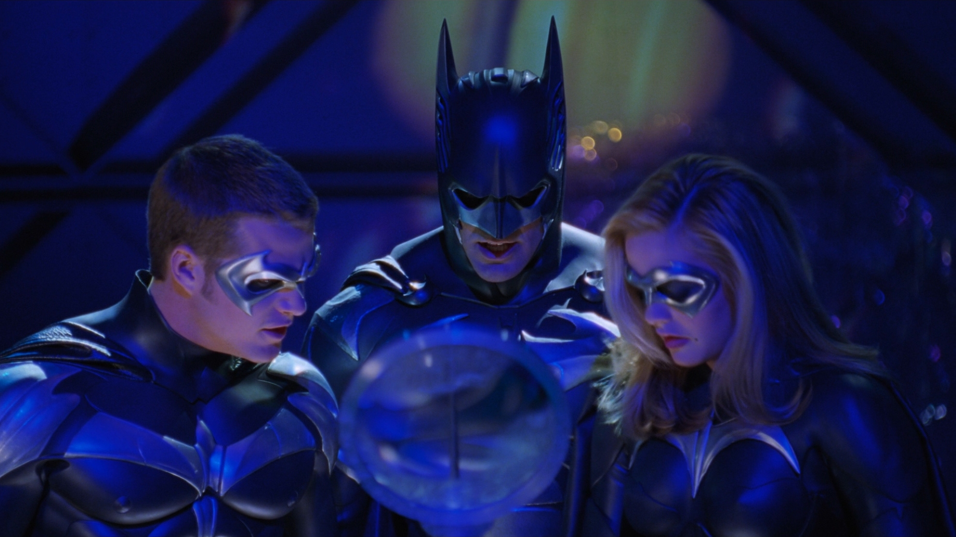 La batfamily dans batman et robin