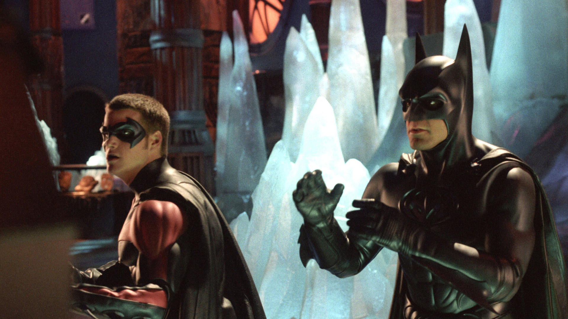 Les costumes de BAtman et Robin