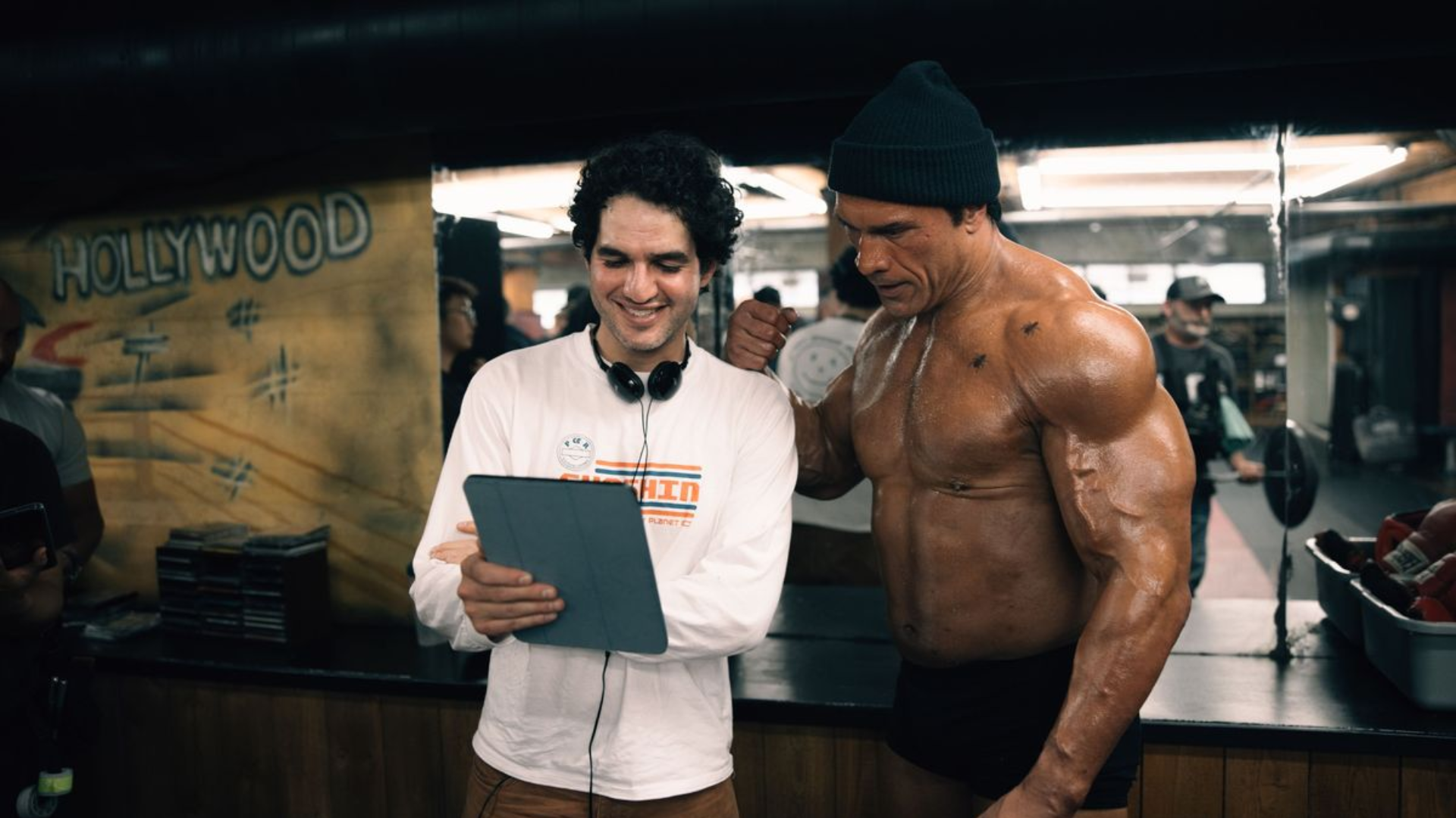 benny safdie et The rock