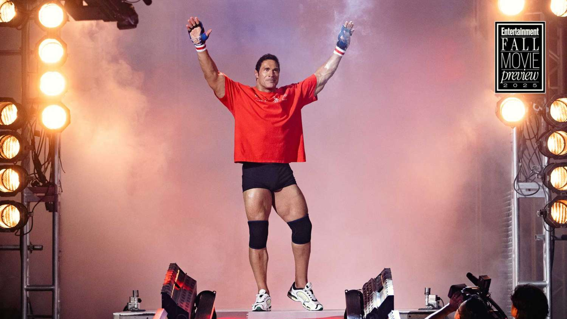 Smashing machine entrée de the rock sur le ring