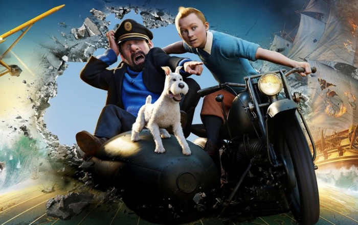 L'affiche du film Tintin