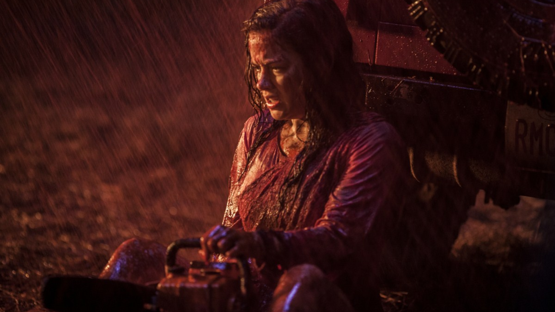 pluie de sang dans Evil dead