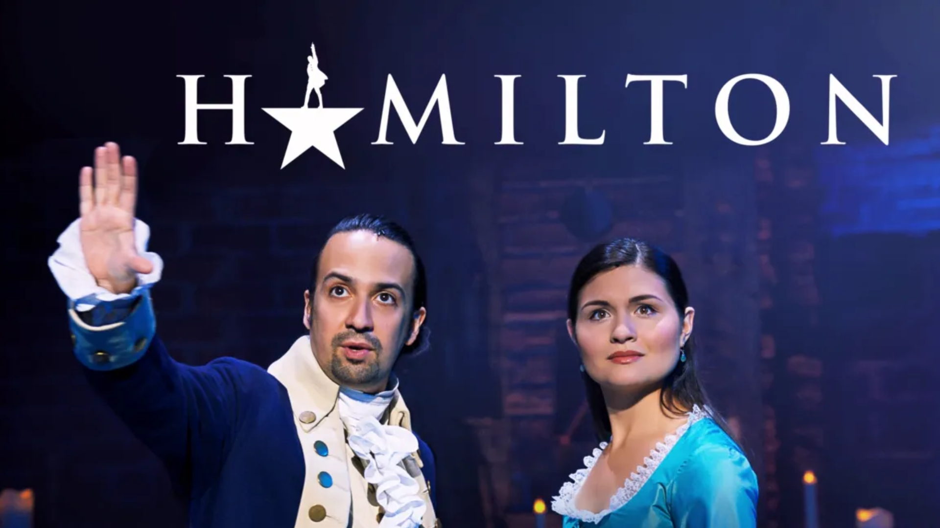 affiche du musical Hamilton