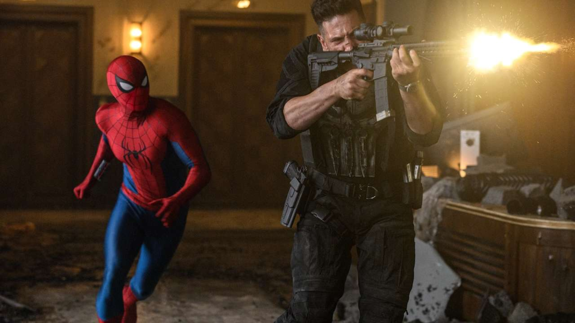 Spider-Man et le Punisher dans Brand New Day